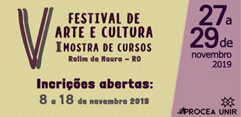 FESTIVAL DE CULTURA E MOSTRA DE CURSOS EDITAL